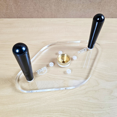 Wood Grain Junkie TrimFit Pro Dual Grip Router Base Plate for Milwaukee