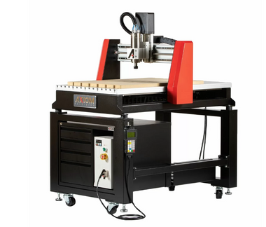 AR6-PRO V6 Router Table 24 Inch x 36 Inch CNC Machine with Stand and Toolbox Included