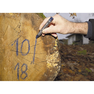 Pica 590/46 Classic Pro 590 Lumber and Industrial Marking Crayon - BLACK - Box of 12