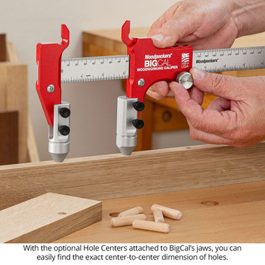 Woodpeckers BigCal 12 in Deluxe Set w/ Center and T-Head Attachements