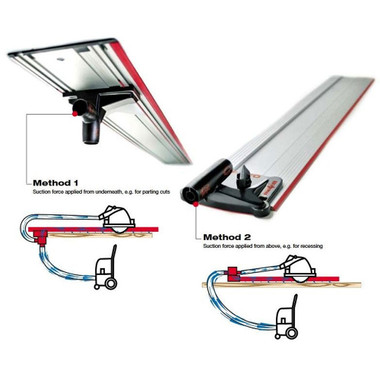 Mafell 204770 Aerofix F-Af 1 Suction Clamping System, With Rail, Adapters For Above And Underneath Rail, Flexible Hose