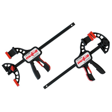 Mafell 207770 Screw Clamp F-Sz 180Mm, For Fixing Guide Rail To Workpiece, 2 Pieces