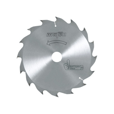 Mafell 092494 Tct Saw Blade, 185 X 1.2/1.8 X 20 Mm, 16 Teeth, At, Battery Ideal