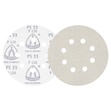 Klingspor Kling-On Discs 033 0120C 5inch X 8HLS K/O 50 pack