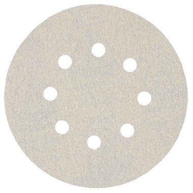 KLINGSPOR Hook & Loop Sanding Discs 5" Dia, 8 Hole, 120 Grit, Aluminum Oxide, 50 Pack