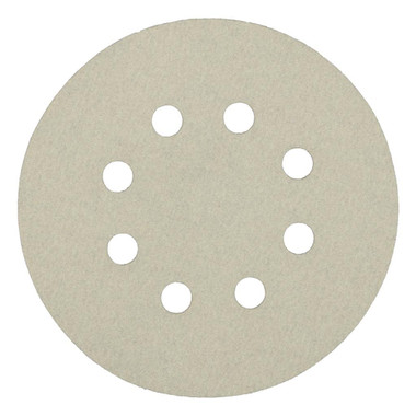 KLINGSPOR PSA Sanding Discs 5" Dia, 8 Hole, 120 Grit, Aluminum Oxide, 50 Pack