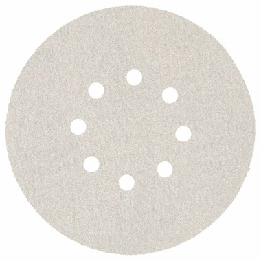 KLINGSPOR Hook & Loop Sanding Discs 6" Dia, 8 Hole, 320 Grit, Aluminum Oxide, 100 Pack