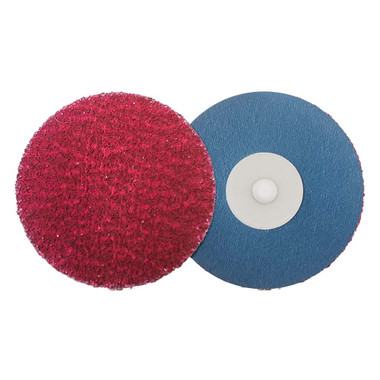 KLINGSPOR Quick Change Disc QRC 2" Dia, 60 Grit, Ceramic