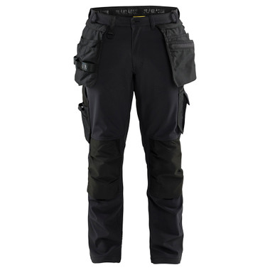 Blaklader Softshell Pant - Black - Waist Size: 40 - Inseam: 30"