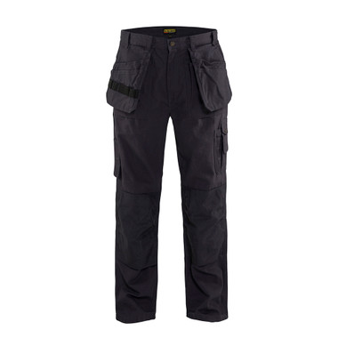 Blaklader BANTAM Work Pants with Utility Pockets - Steel Blue - Waist Size: 46 - Inseam: 34"