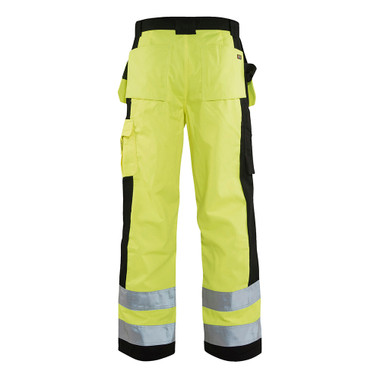 Blaklader Hi-Vis Work Pants - Yellow Hi-viz/Black