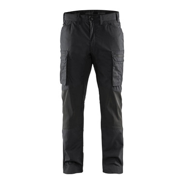 Blaklader Service Pants with Stretch - Black - Waist Size: 40 - Inseam: 34