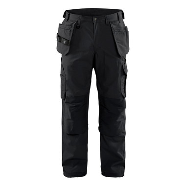 Blaklader Ripstop Pants With Utility Pockets - Black - Waist Size: 44 - Inseam: 30