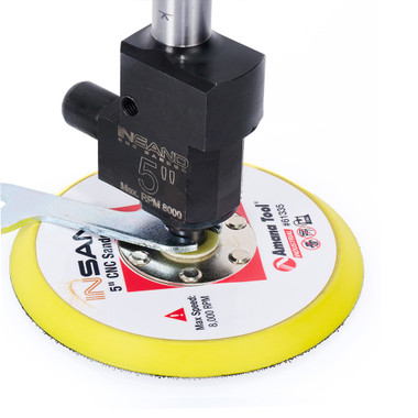 Amana Tool 61335 IN-SAND Ponceuse orbitale CNC de 5 pouces de diamètre, équilibrée dynamiquement et non aléatoire, tige de 3/4 de pouce