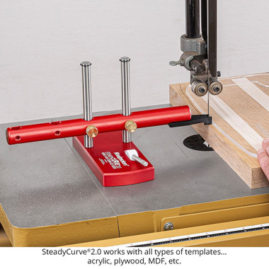 Woodpeckers WP-SC2-25 SteadyCurve 2.0 Band Saw Template Guide