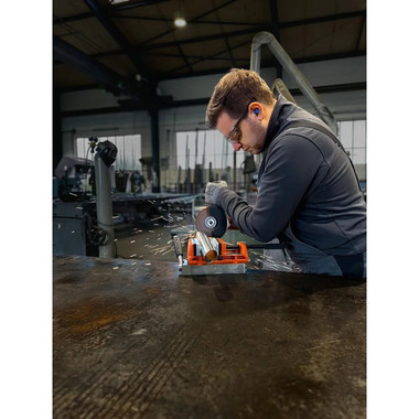 FEIN 90701010010 Pair of protective jaws set prism and blank 110 mm aluminum