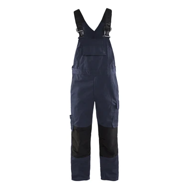 Blaklader Bib Overall With Stretch - Dark Navy/Black - Size: C44