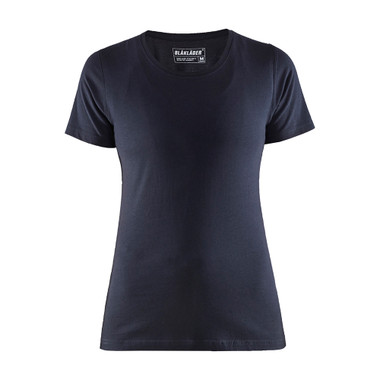 Blaklader Women's Short Sleeve T-shirt - Dark Navy Blue - Size: M