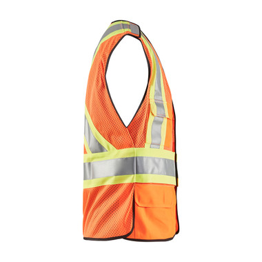 Blaklader 5-Point Tear Away Vest - Orange