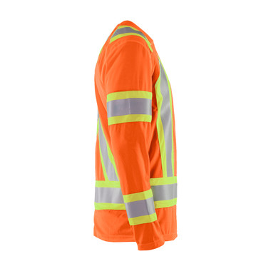 Blaklader CSA Hi-Vis Long Sleeve T-shirt - Orange