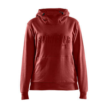 Blaklader Women's 3D Hoodie - Burned Red - Size: L