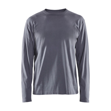 Blaklader Long Sleeve T-shirt - Grey - Size: L