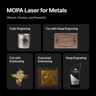 xTool XT-P1010159 F2 Ultra 60W MOPA Single Laser Engraver