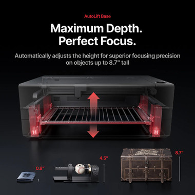 xTool XT-P0101000118 P3 80W Flagship CO2 Laser Cutter with Intelligent Automation