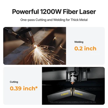 xTool XT-P5010442 MetalFab Laser CNC Cutter - 1200W