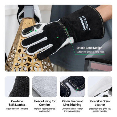 xTool XT-P5020911 14in Laser Welding Gloves for xTool MetalFab