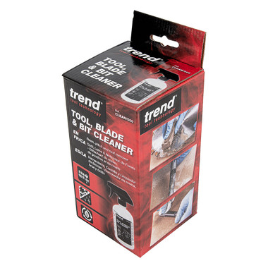 Trend Tool & Bit Cleaner: Industrial Strength Wood & Resin Remover, 18 fl oz, CLEAN/500