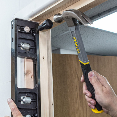 Trend 9ft AnyDoor Butt Hinge Template Kit, Quickly and Accurately Recess Square and Radius Hinges in Timber Doors & Frames, H/JIG/D9