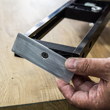 Trend 9ft AnyDoor Butt Hinge Template Kit, Quickly and Accurately Recess Square and Radius Hinges in Timber Doors & Frames, H/JIG/D9