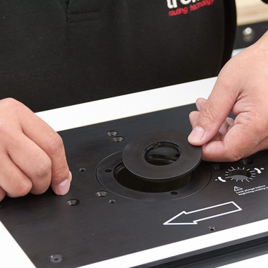 Trend Workshop Router Table, Free-Standing, 120V (NVR Switch Not Included), Precision Engineered, WRT