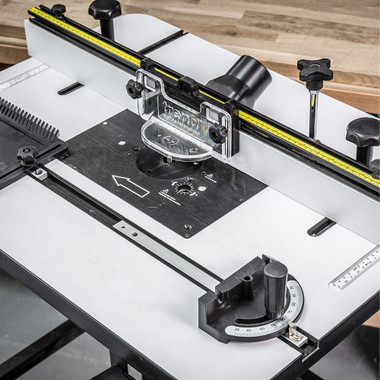 Trend Workshop Router Table, Free-Standing, 120V (NVR Switch Not Included), Precision Engineered, WRT