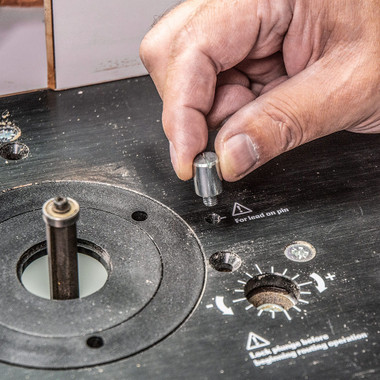 Trend Workshop Router Table, Free-Standing, 120V (NVR Switch Not Included), Precision Engineered, WRT