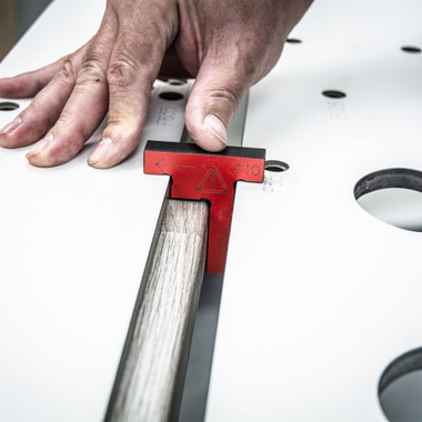 Trend Professional 27-1/2 Inch Multi-Material Worktop Jig, Mason Mitre Joints, Front Edge Alignment, KWJ700/PRO