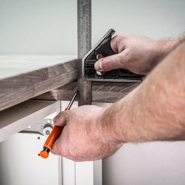 Trend Professional 37-1/2 Inch Multi-Material Worktop Jig, Mason Mitre Joints, Front Edge Alignment, KWJ950/PRO