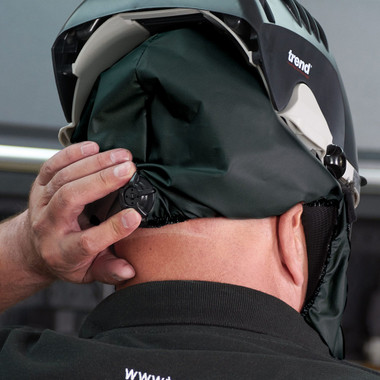 Trend Airshield Pro Full Faceshield, Dust Protector, Battery Powered Air Circulating Mask for Woodworking, AIR/PRO