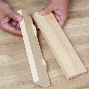 Trend 1000pcs Beechwood Joining Biscuits (No. 0) for Woodworking and Furniture Framing, BSC/0/1000