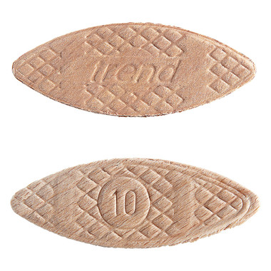 Trend 100pcs Beechwood Joining Biscuits (No. 10) for Woodworking, Joinery, and Furniture Framing, BSC/10/100