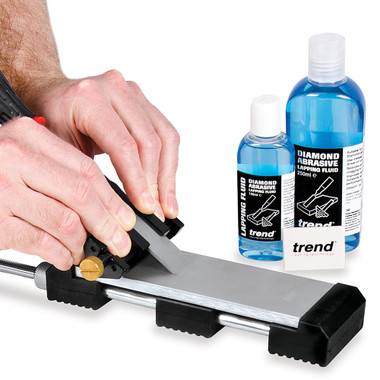 Trend Diamond Abrasive Lapping Fluid, 8.4 fl oz, Blue, Professional Grade Sharpening Fluid for Optimum Performance, DWS/LF/250