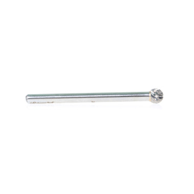 Amana Tool BURS-151 Punta esférica SC 3/16 D x 5/32 CH x 1/8 SHK x 1-11/16 pulgadas de largo Punta de fresa SD de doble corte