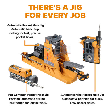 Bora BR-A170400 BORA Pro Compact Jig Project Kit - Includes 3in Face Frame Clamp and 350pce Screw Kit