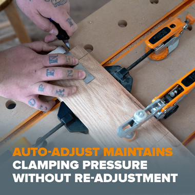 Bora BR-G090102 Auto Adjust In-Line Dog Clamp