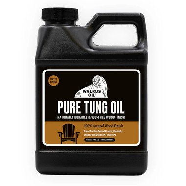 Walrus Oil Pure Tung Oil, 16oz