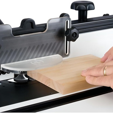 Trend Router Table Back Fence, User-Made Compatibility, Sliding Cheeks, Edge Planing Facility, Safety Features, RT/FENCE/A