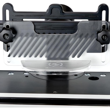 Trend Router Table Back Fence, User-Made Compatibility, Sliding Cheeks, Edge Planing Facility, Safety Features, RT/FENCE/A