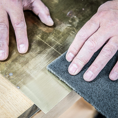 Trend Fine Flexible Finishing Pads, 6 x 9 Inch, 3 Pack, Non-Clogging Abrasive Pads for Final Surface Prep on Wood, Metal, Paint, AB/PAD/FINE