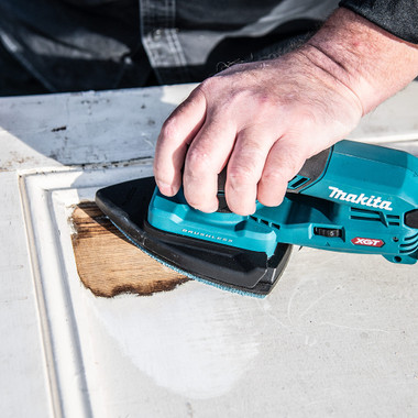 Trend 4 x 6 Inch Mesh Detail Sanding Pads with Pad Saver, 80/120/180 Grit, 7 Pack, Dust-Free Multi-Grit Abrasive for Wood, Paint, Filler, AB/DET/M7/P